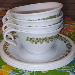 Vintage Corelle Spring Blossom, Set Of 4